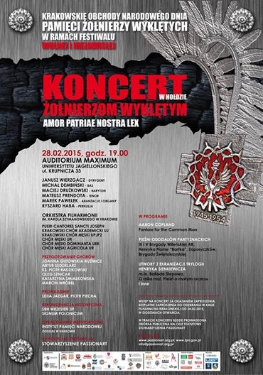 Koncert Żołnierzom wyklętym