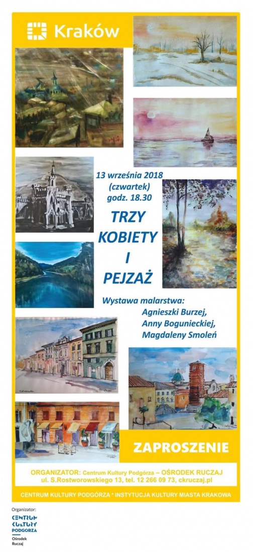 Trzy kobiety i pejzaż