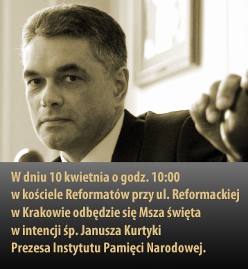 Msza św. w intencji śp. Janusza Kurtyki