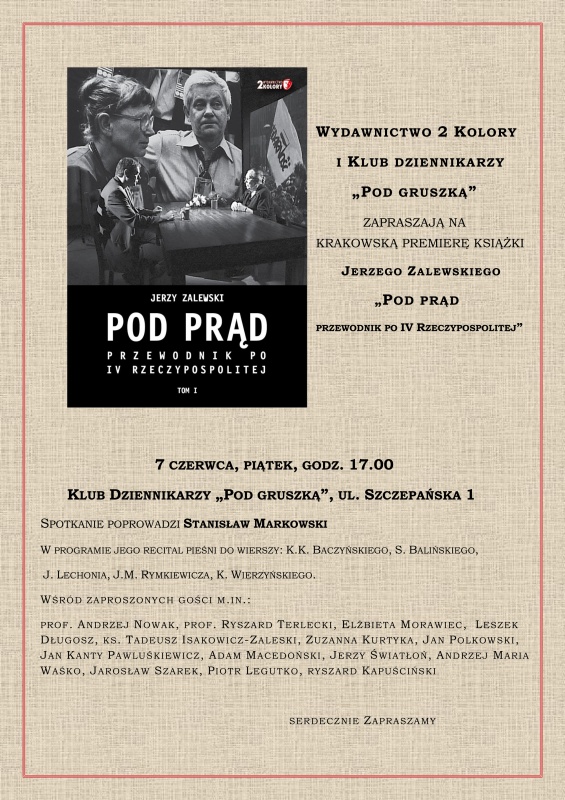 Pod Prąd - Jerzy Zalewski