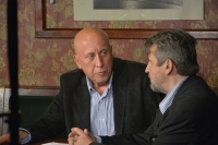 Czas na zmianę. (w ramach cyklu Debata Krakowska)  - marek lasota w krakowskim klubie wtorkowym fot. paweł zechenter02
