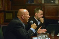 Czas na zmianę. (w ramach cyklu Debata Krakowska)  - marek lasota w krakowskim klubie wtorkowym fot. paweł zechenter18