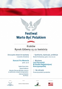 Warto być Polakiem - eulotka