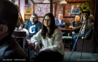 Nasz Mietek. Gośćmi klubu byli reżyser filmu Krzysztof Brożek oraz Edward Nowak - nasz mietek - fot © leszek jaranowski 006