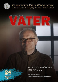 „Vater” - projekcja filmu i spotkanie z jego twórcami. 