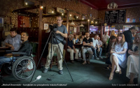 Gościem Klubu był Michał Drewnicki (wiceprzewodniczący Rady Miasta Krakowa, kandydat na prezydenta Krakowa). - kkw 30.06.2026 drewnicki fot© leszek jaranowski 007