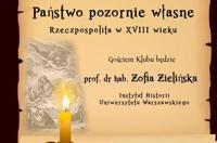 Państwo pozornie własne (Rzeczpospolita w XVIII wieku). - zielnska